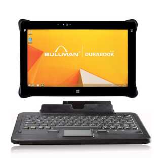 BULLMAN DuraBook TAB R11 Front mit Tastatur