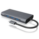 ICY BOX IB-DK4040-CPD USB-C 10-in-1 PD 100W DockingStation